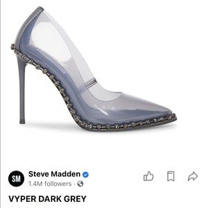 Steve Madden studded heels size 10